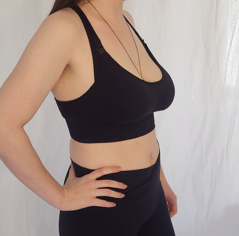 Perfect Fit Sports Bra - Black