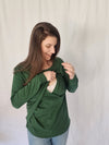 Long Sleeve Layer Top - Emerald Green