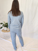 Bamboo Winter Pyjama Set - Sky Blue