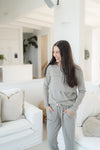 Winter Pyjama Set - Olive Rib