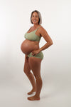 Seamless Maternity Bra + Brief Set - Fern