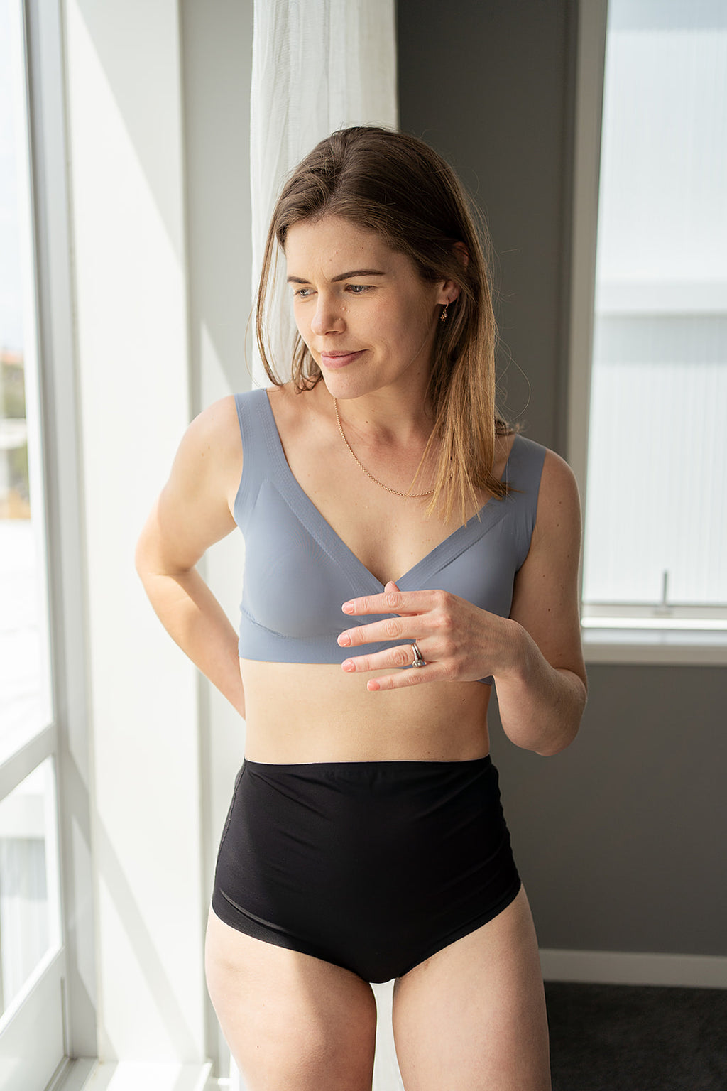 Comfy, Wirefree Breastfeeding & Maternity Sleep Bras – Close To The Heart
